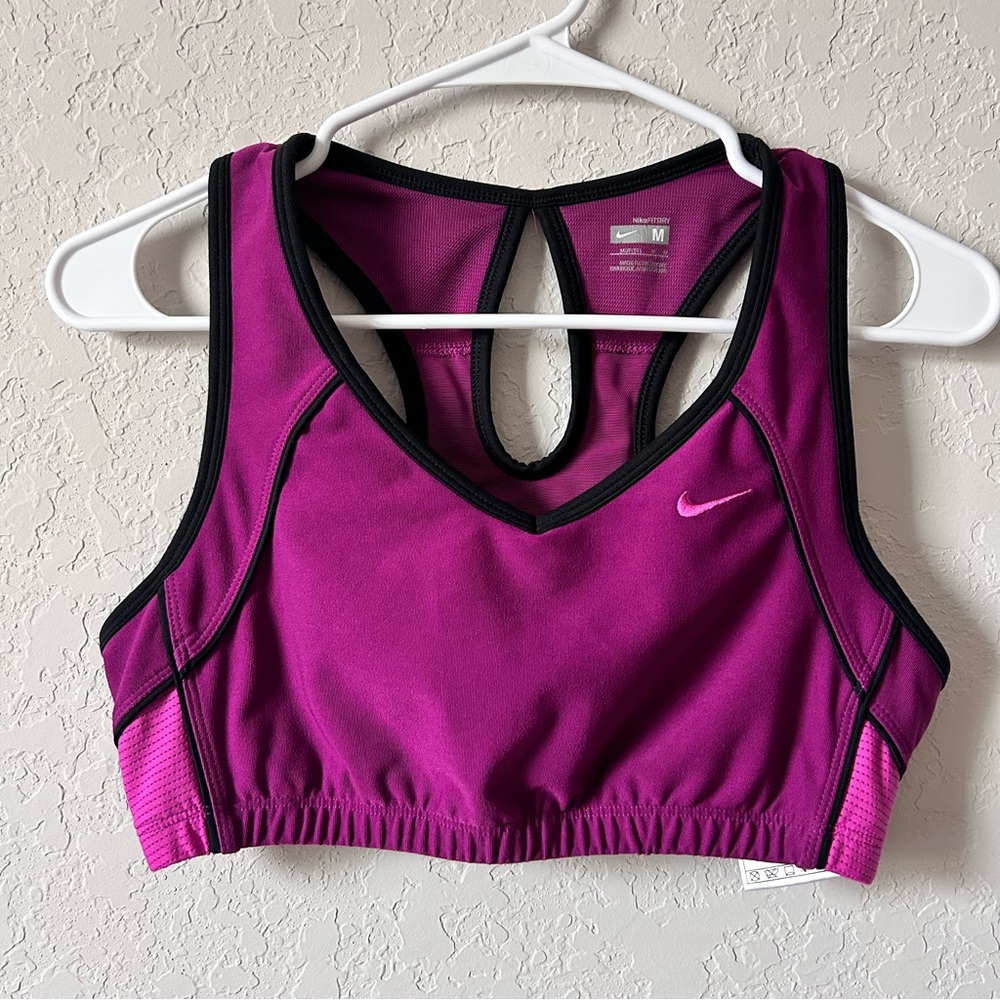 Nike Racerback Swoosh Sports Bra